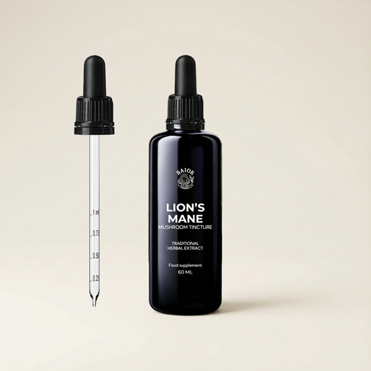 Lion's Mane dvigubo ekstrakto tinktūra
