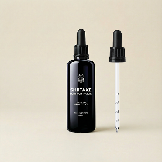 Shiitake dvigubo ekstrakto tinktūra